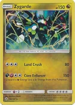 Amazon.com: Pokemon - Zygarde - 100/147 - Holo Rare : Toys